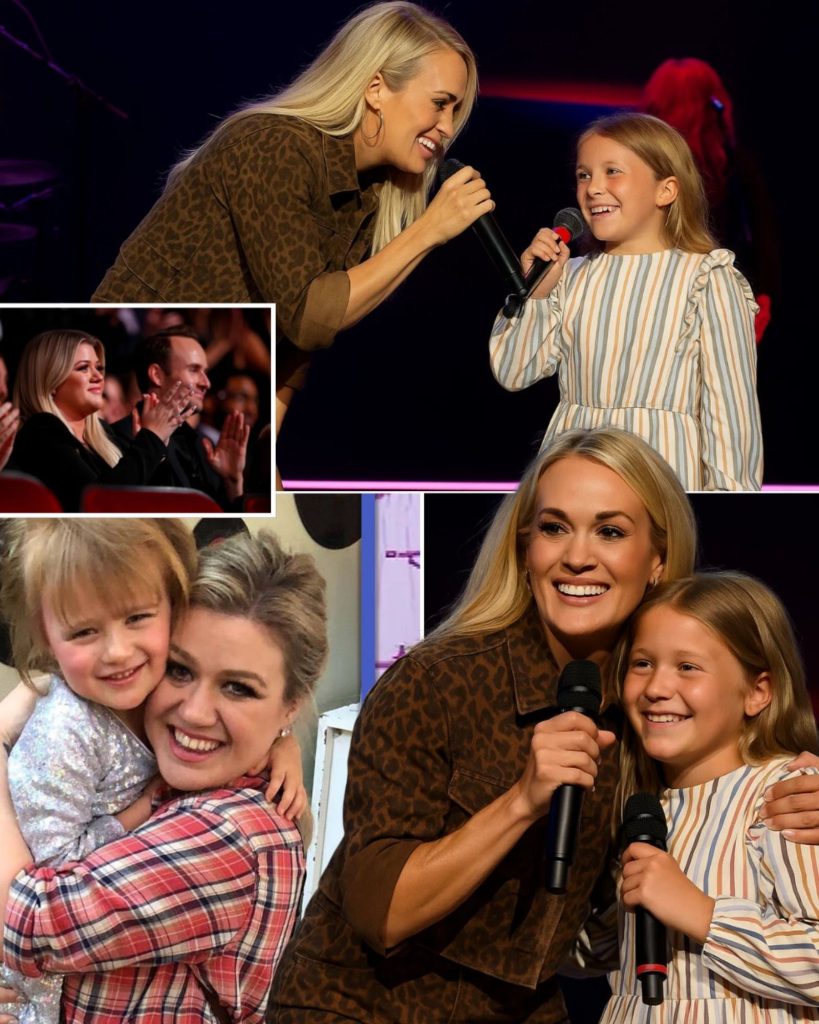 Carrie Underwood and River Rose